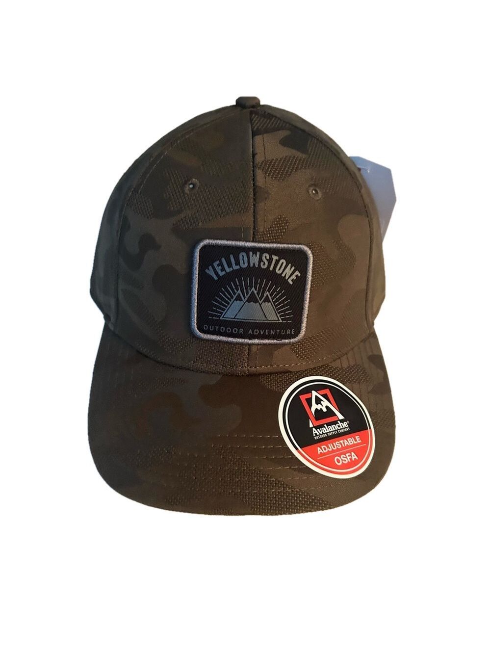 Avalanche Yellowstone Camouflage Adjustable Cap NWT